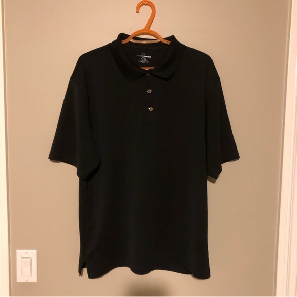 Grand Slam Black Golf Shirt in XL - Nice small ribbed effect on shirt - Picture 2 of 10